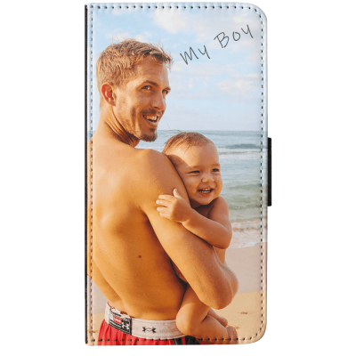 iPhone 11 Personalised Wallet Case | Add Photos & Text | UK